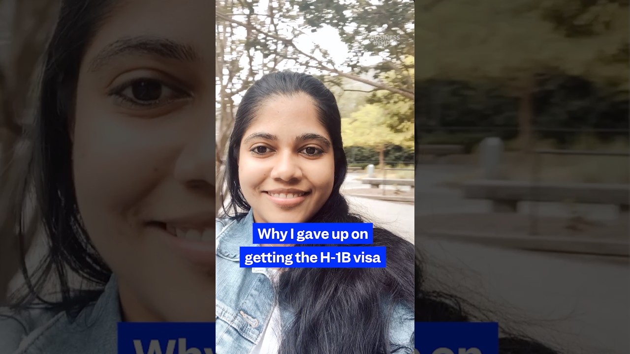 Why this visa hopeful gave up on the American Dream amid the US's #H1B chaos. #workvisa #techjobs