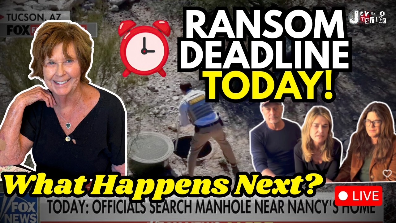 LIVE: Nancy Guthrie Ransom Deadline Today — JLR on Scene, What Comes Next?