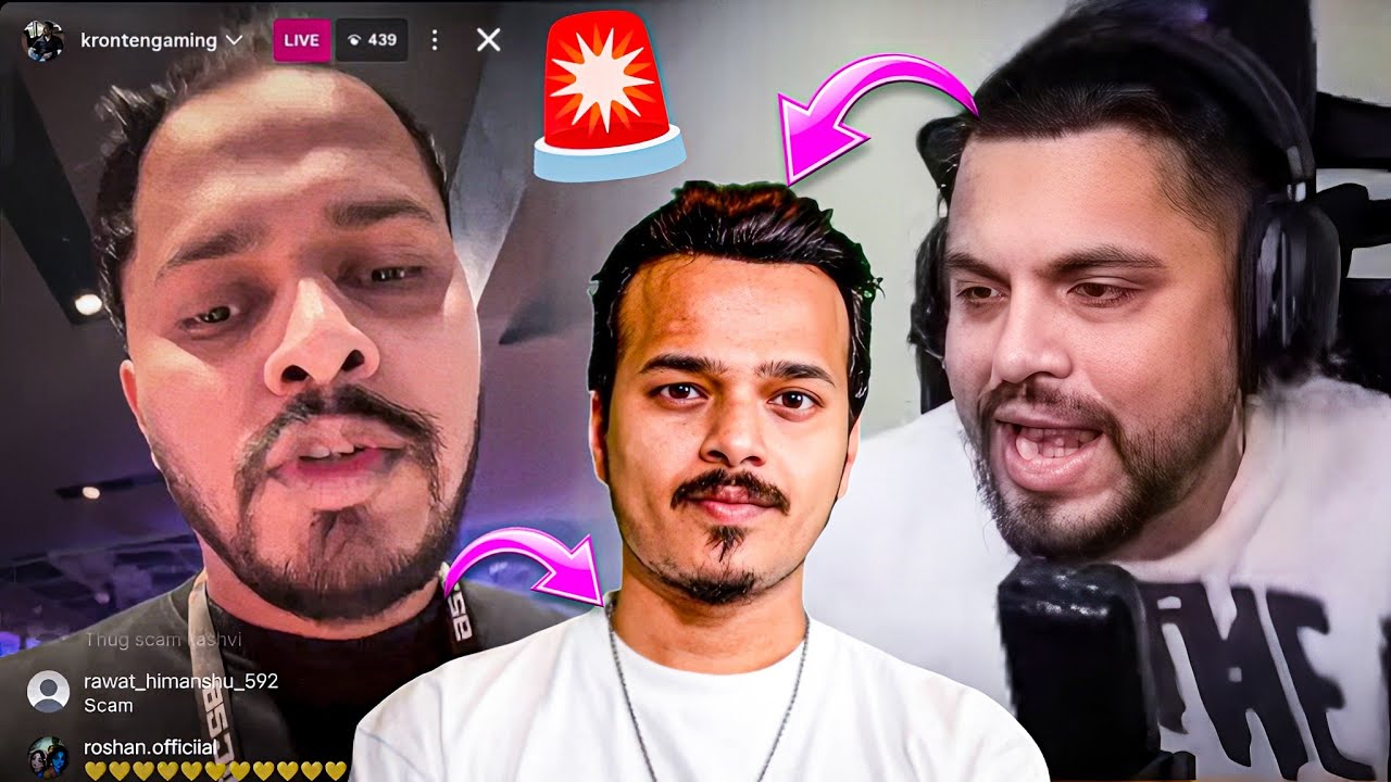 Sid Defend Thug😳 Kronten Live Reply On Thug Matter😱🚨 Betray Jonny? Angry Reply🤯 Neyoo Troll😲