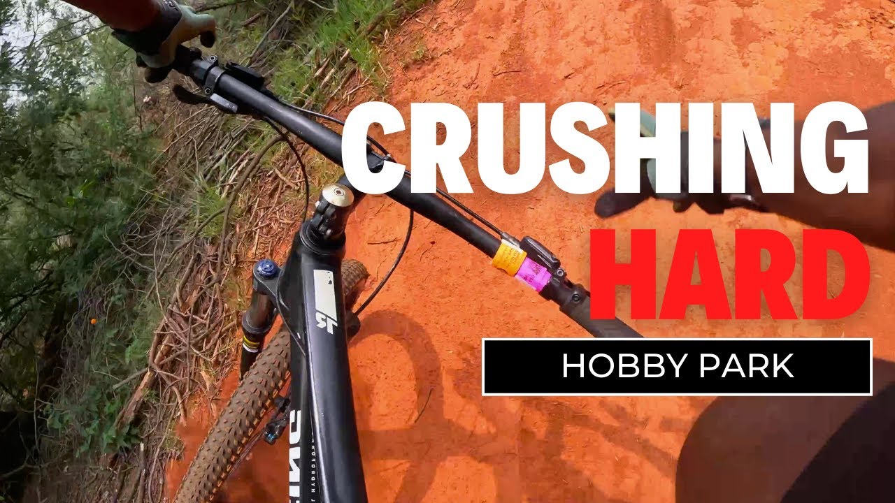 Taking a BIG CRUSH at Hobby Park | 24km of Rough, Overgrown Trail | Difficulty - Red