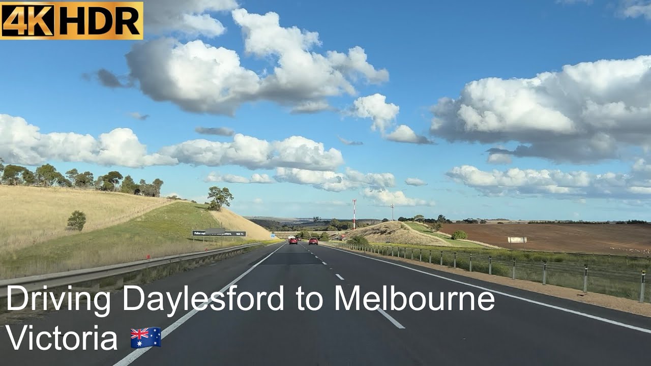 Driving Daylesford to Melbourne | Victoria Australia | 4K HDR