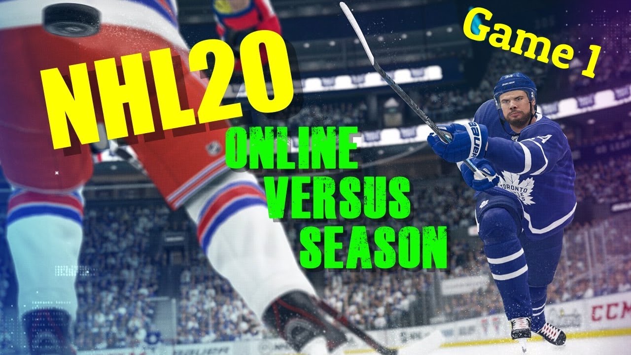 NHL 20 Online Versus Season 1 - Game 1 (PS4 GAMEPLAY)