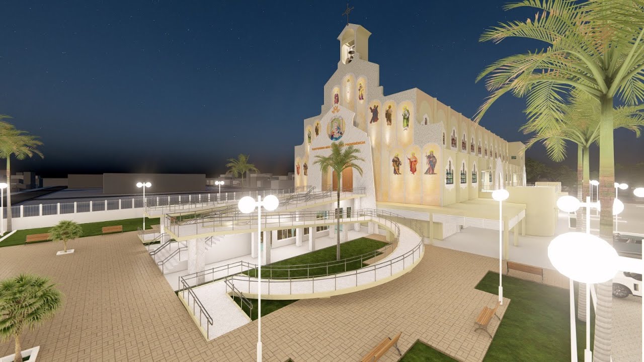 Um Olhar Exclusivo no novo Projeto Arquitetônico do Santuário Mãe da Divina Providência!