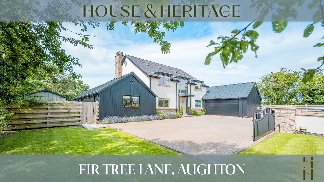 Fir Tree Lane in Aughton, as presented by House & Heritage Estate Agents.