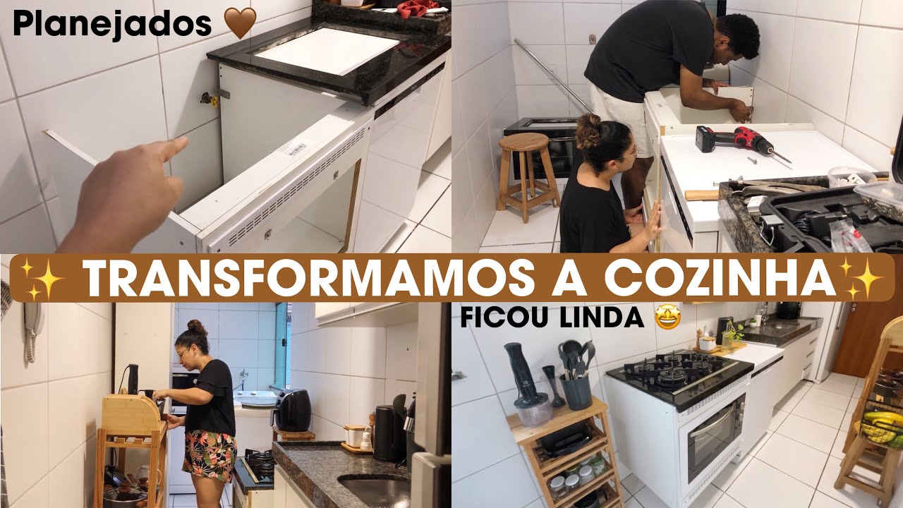 ORGANIZAÇÃO E DECORAÇÃO DA NOVA COZINHA | Ficou tão linda 🤩