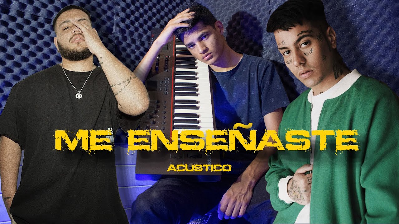 Me Enseñaste - Sael x Duki || Versión Acústico