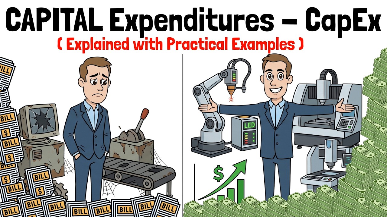 Capital Expenditures Explained in Business Finance (With Practical Examples)