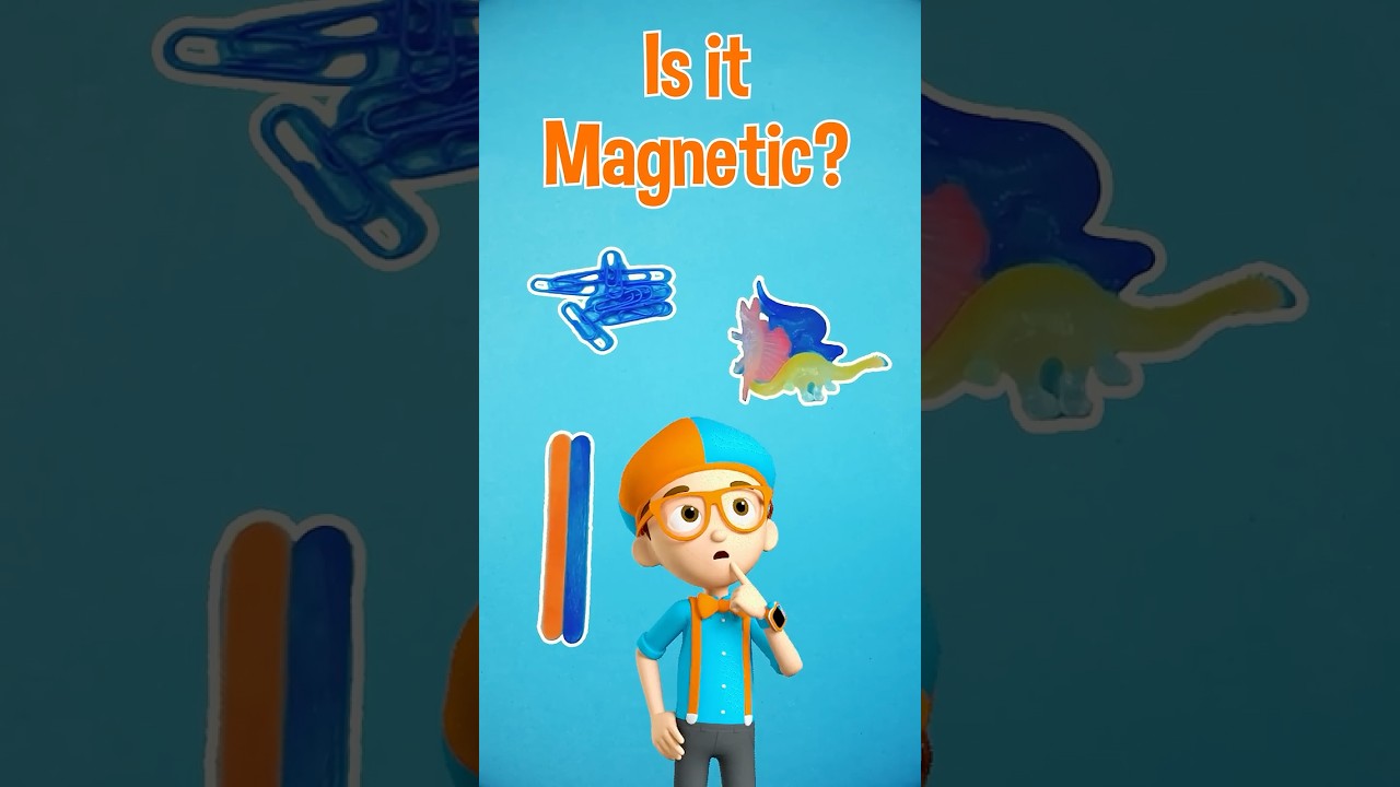 Amazing 🦖Magnetic TRICK🧲?! Test Toys with Magnets! #shorts
