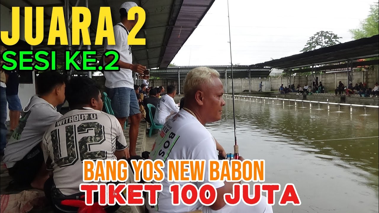 TIKET 100 JUTA EDISI-NEW BABON JUARA KE.2 DISESI KEDUA