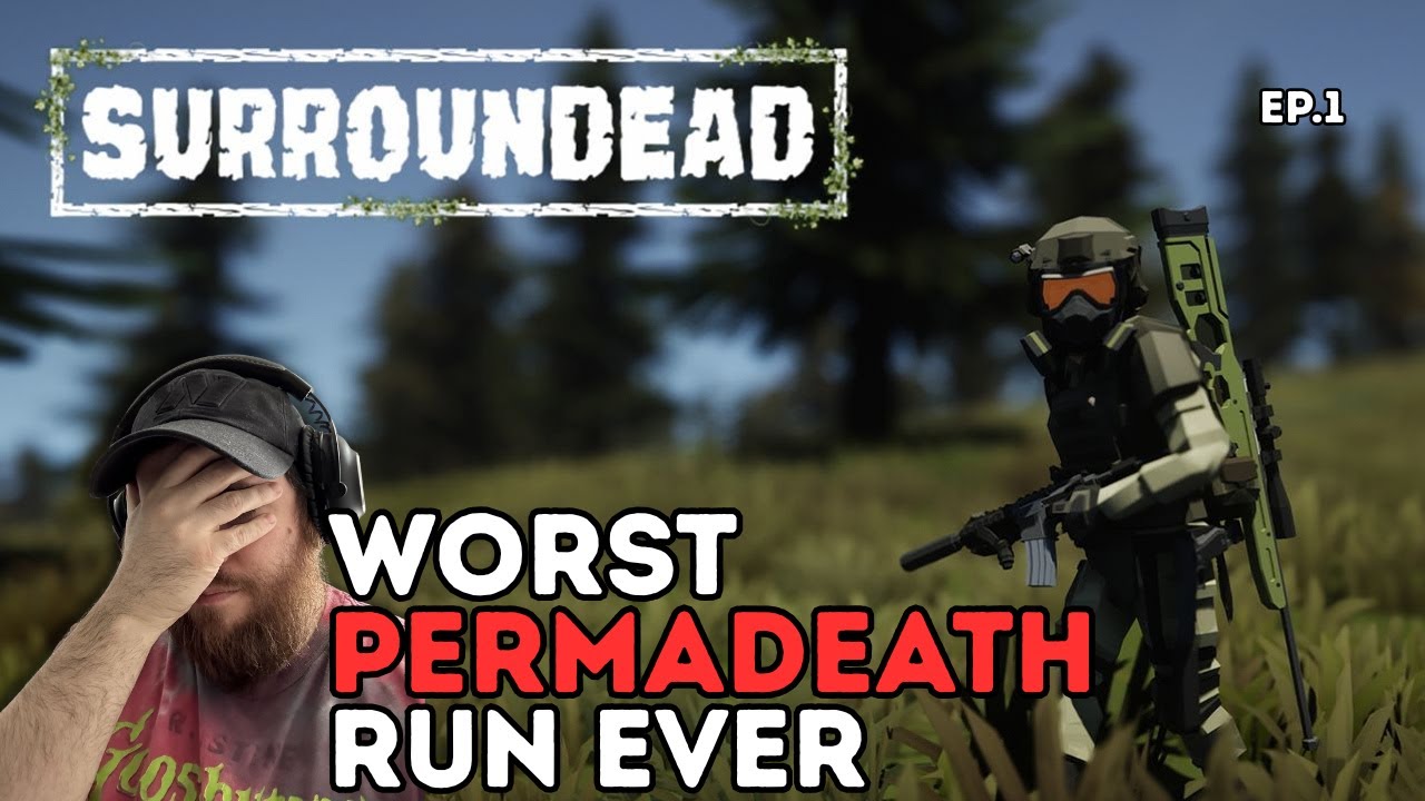 I Was So Bad at This Zombie Game My Character Died Immediately