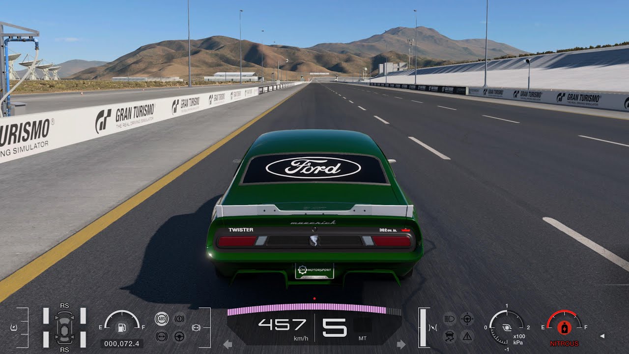 Gran Turismo 7 | Ford GAC Maverick Tuned 1408HP - Top Speed KM/H 456 - MPH 283