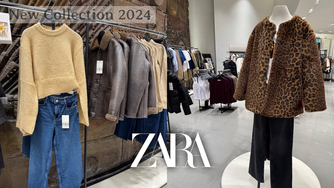 💓ZARA WOMEN’S NEW❣️WINTER COLLECTION OCTOBER 2024 / NEW IN ZARA HAUL 2024🍁