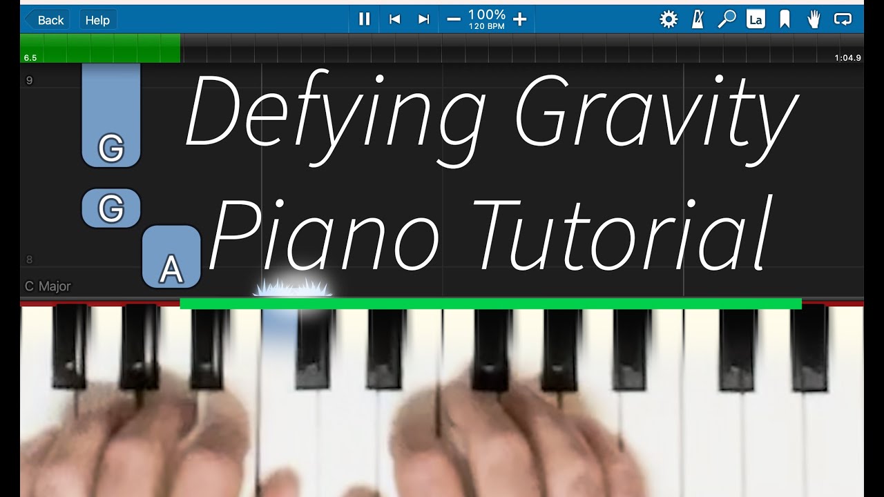 Defying Gravity Beginner Piano Tutorial | Wicked | Synthesia Cues