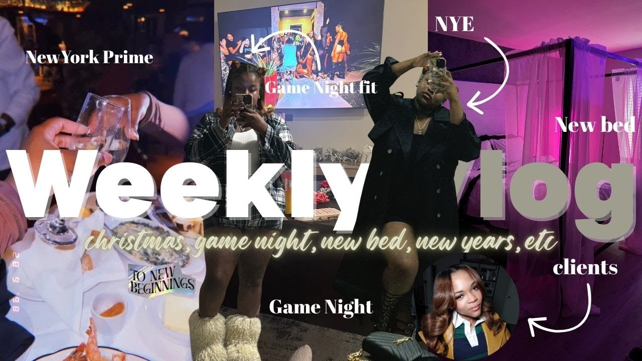 VLOG|| MOM BDAY, CHRISTMAS, GAME NIGHT, ROOM MAKEOVER?? || BOOK WITH ME 💋