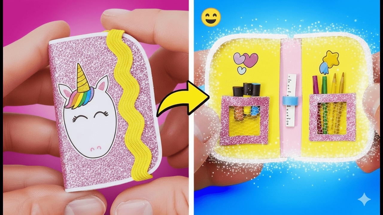 Craft Ceria Sekolah Mini: DIY Lucu dan Mudah! ✂️✨