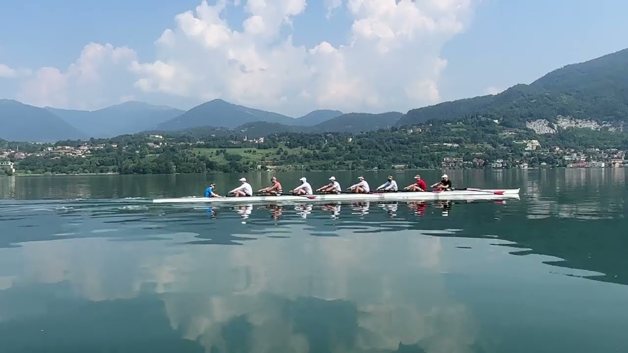 30spm over-pressed | 2024 U.S. Olympic 8+, July 19th | Lake Pusiano, Italy