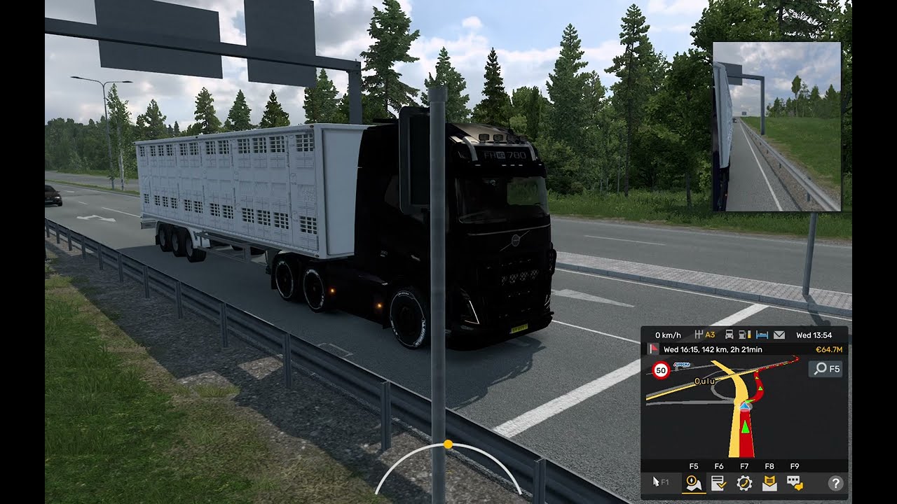 ETS 2 Nordic Horizon DLC Gameplay Volvo (Joensuu to Rovaniemi)
