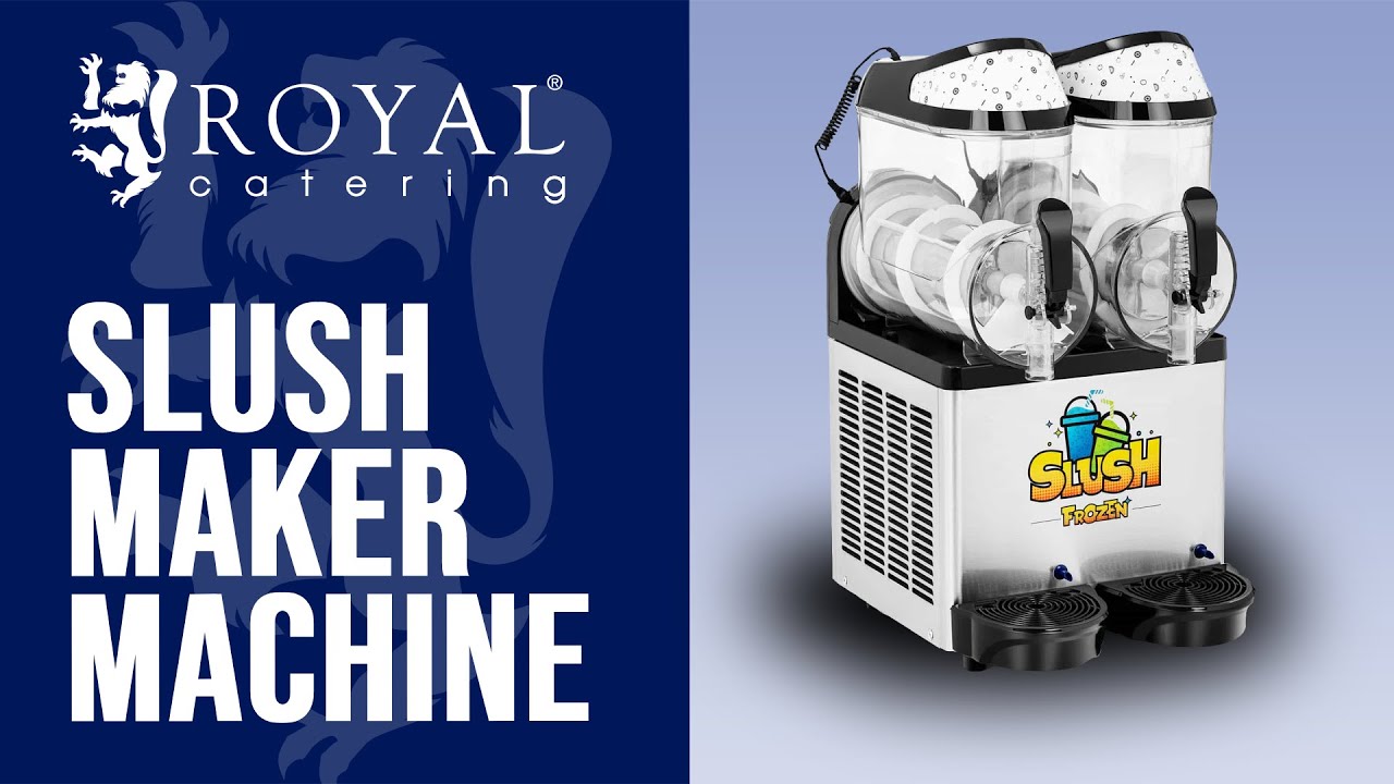 Slush Maker Machine Royal Catering RCSL 2/10 | Product Presentation