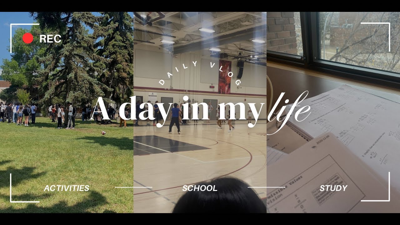 Spend a Day With Me in a Canadian High School🎀