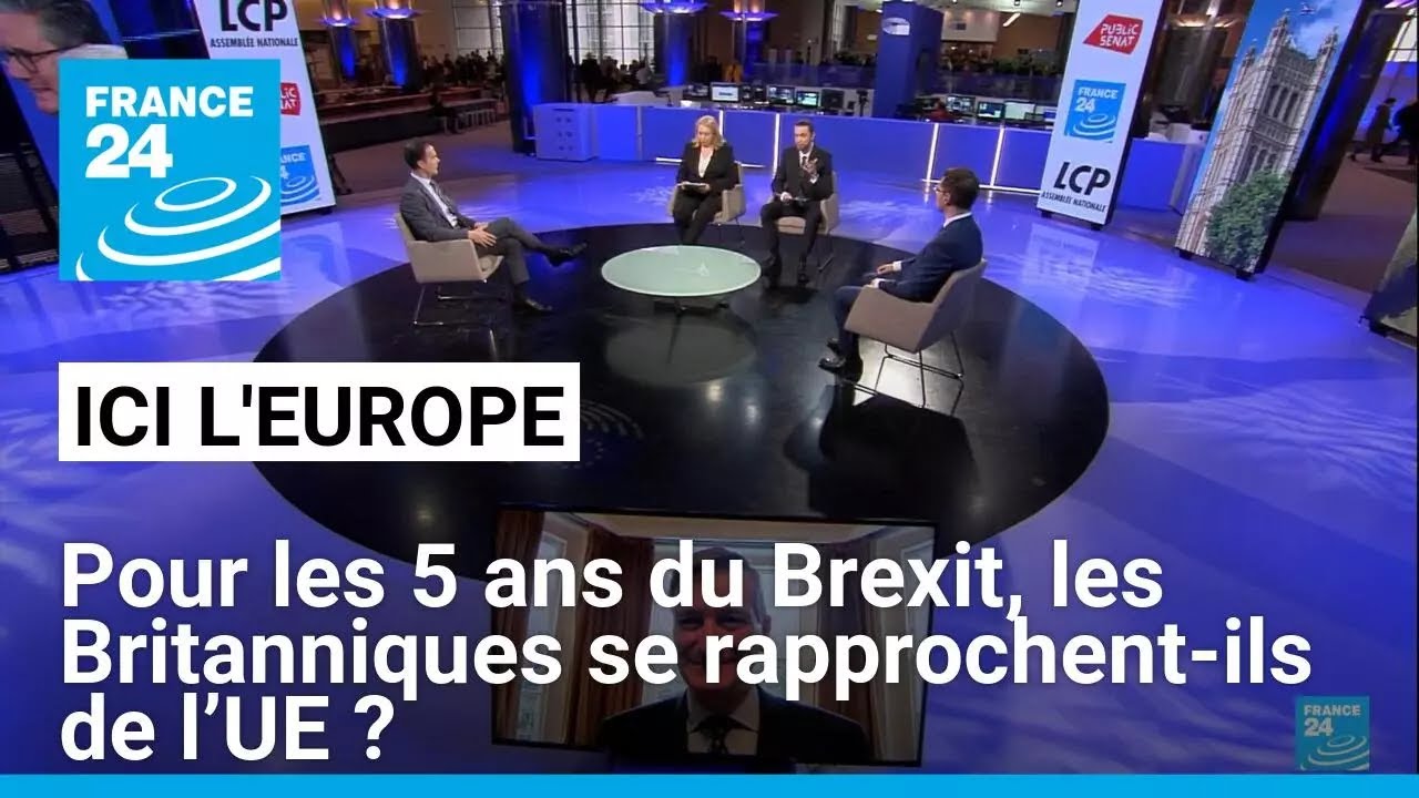 Pour les 5 ans du Brexit, les Britanniques se rapprochent-ils de l’UE ? • FRANCE 24