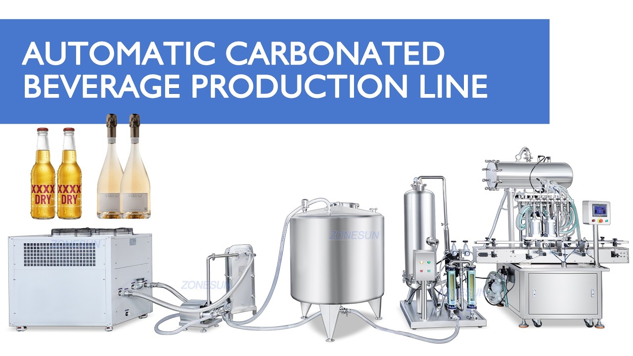 How to Use ZS-CDB2 Automatic Isobaric Bottling Machine Carbonated Beverage Production Line