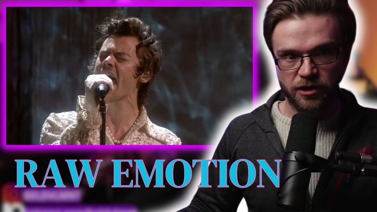 HARRY STYLES - FALLING (Live BRITT Awards) | REACTION