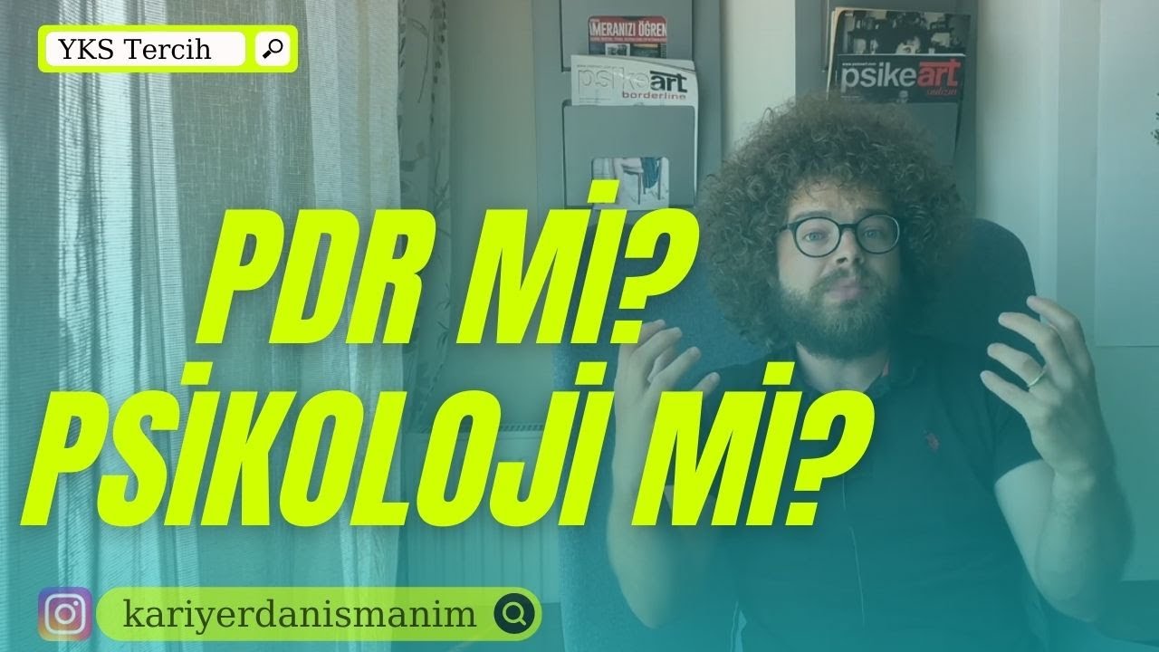 PDR mi Psikoloji mi? | Bazı Gerçekler ve Öneriler