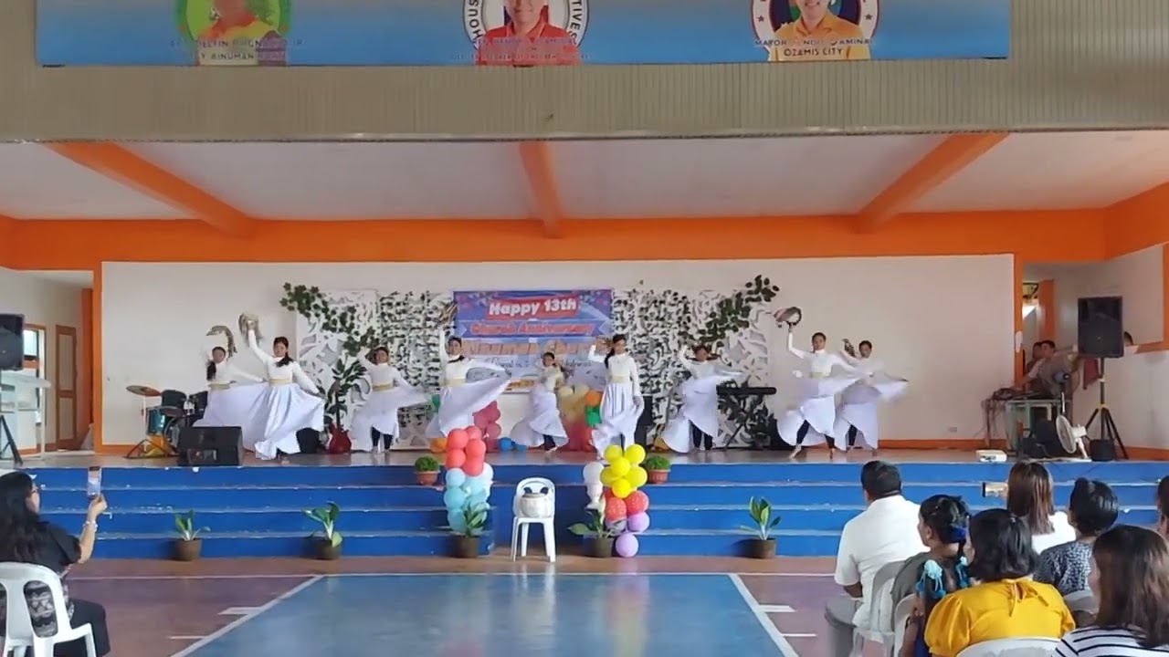 SAMBAHIN KA O YAWEH BY KCFC Tambourine Dancers and Youth (13th Church Anniversary)