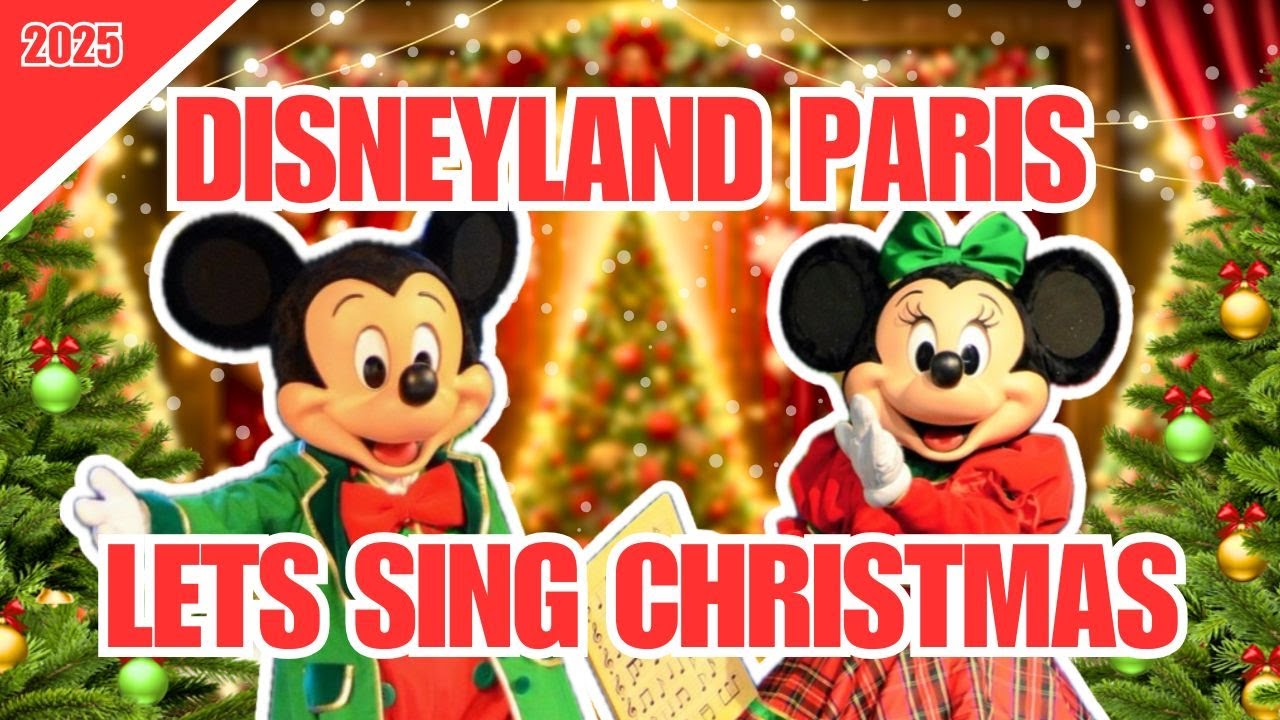 LET'S SING CHRISTMAS 🎄✨ | DISNEYLAND PARIS HOLIDAY SHOW 🎅🏼 FULL SHOW (4K) | 2025
