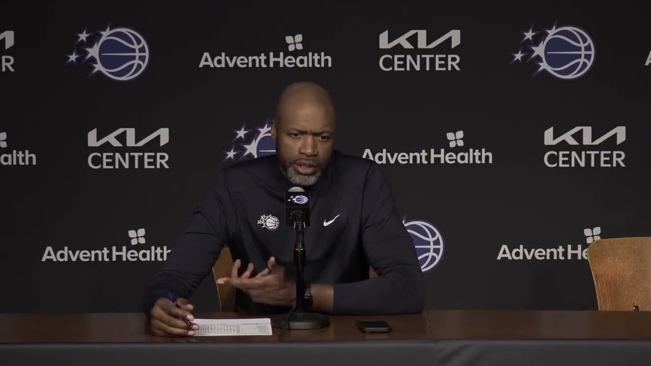 Jamahl Mosley Head Coach of Magic | Interview | 25 10 2025