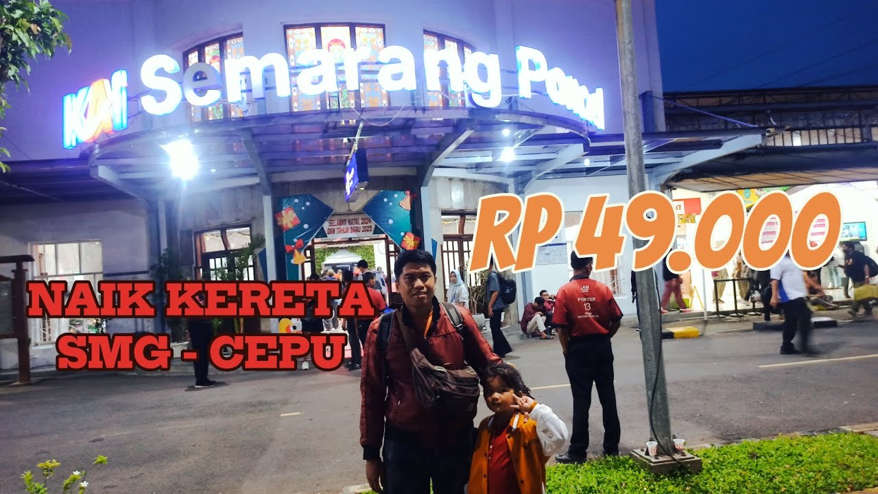 WOOW NAIK KERETA SMG - CEPU HANYA Rp. 49.000 !!! Honda Vario | LekPurwoko
