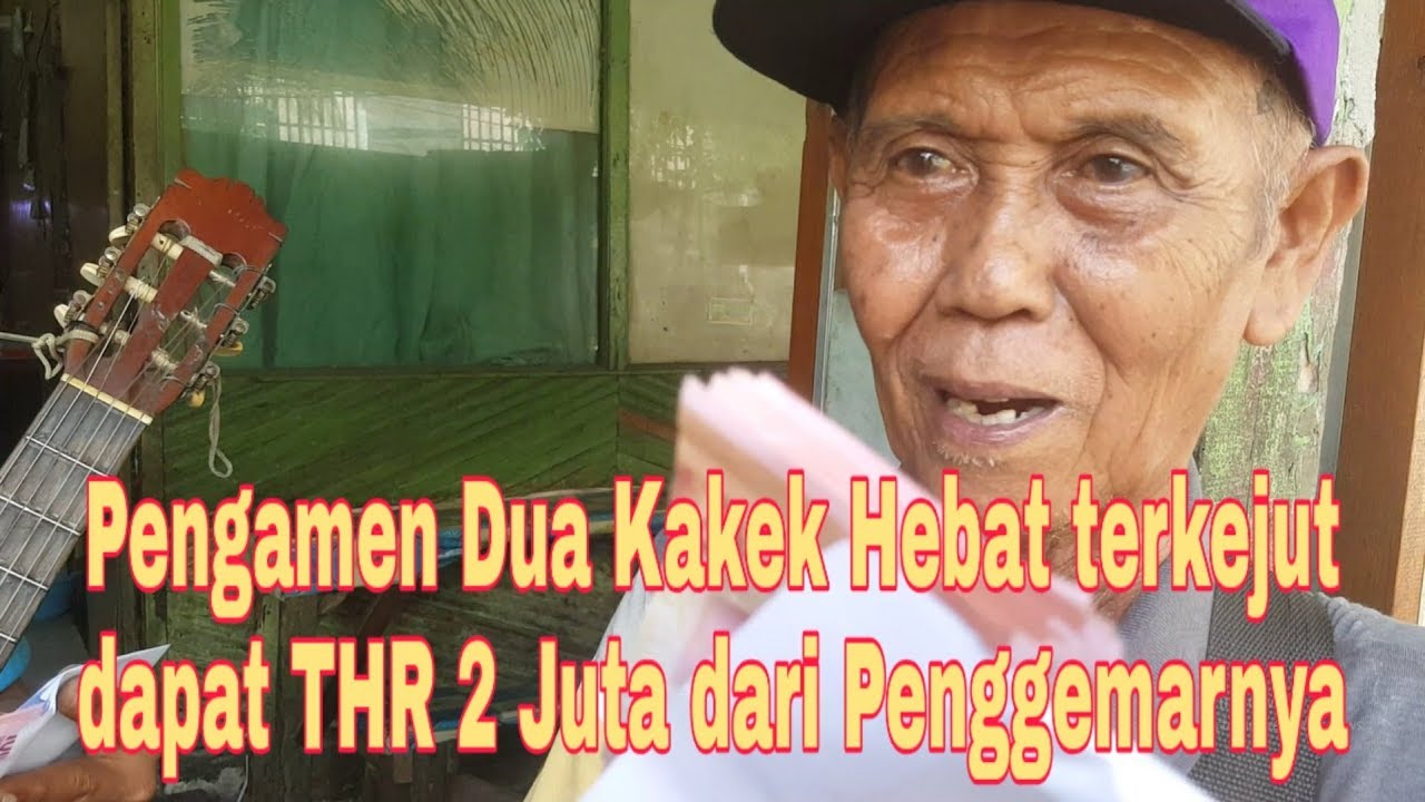 KAKEK PENGAMEN HEBAT JAGO MAIN GITAR KENDANG DAPAT KEJUTAN DARI PENGGEMAR