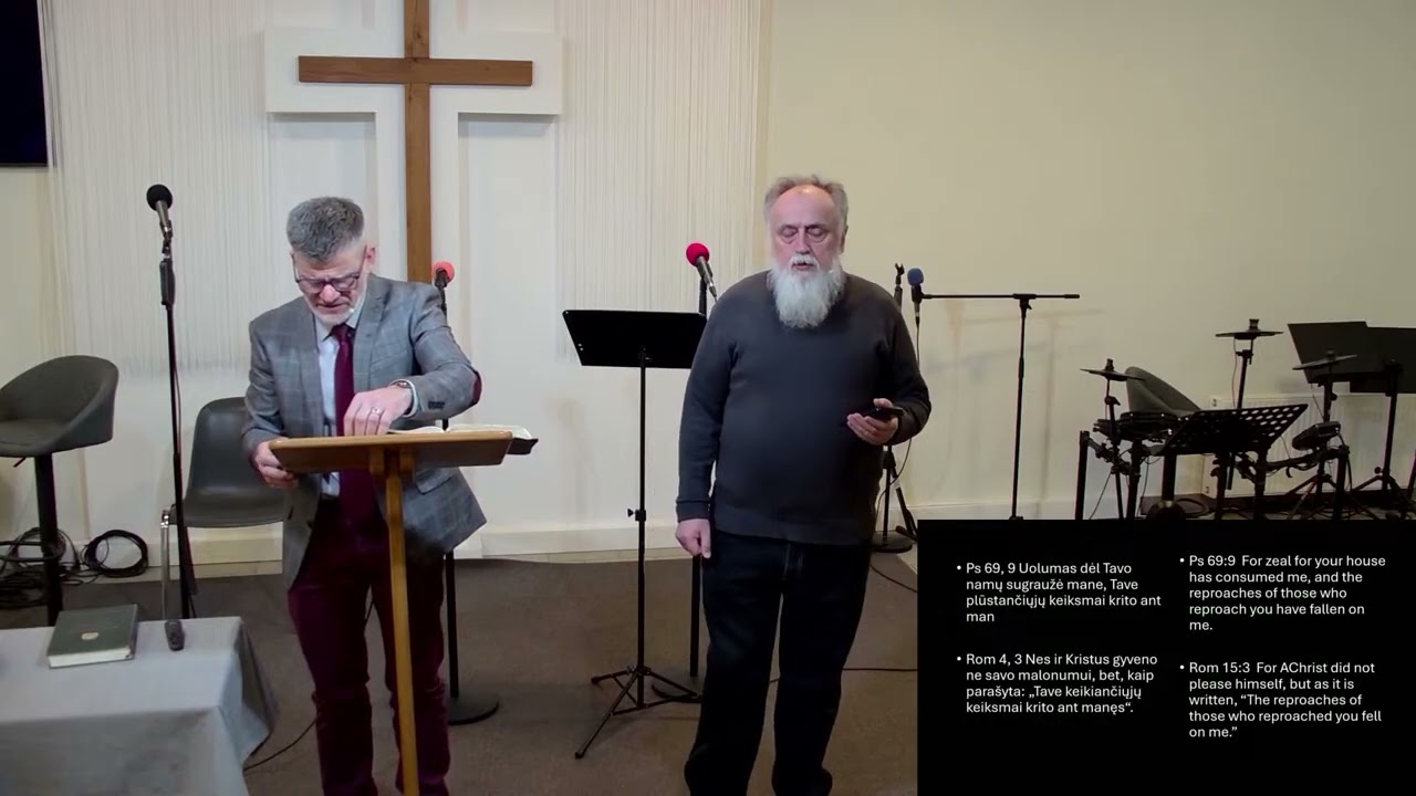 Pamokslas - Steven Davis - „Uolumas dėl mano Tėvo namų“ (Jn 2, 17)