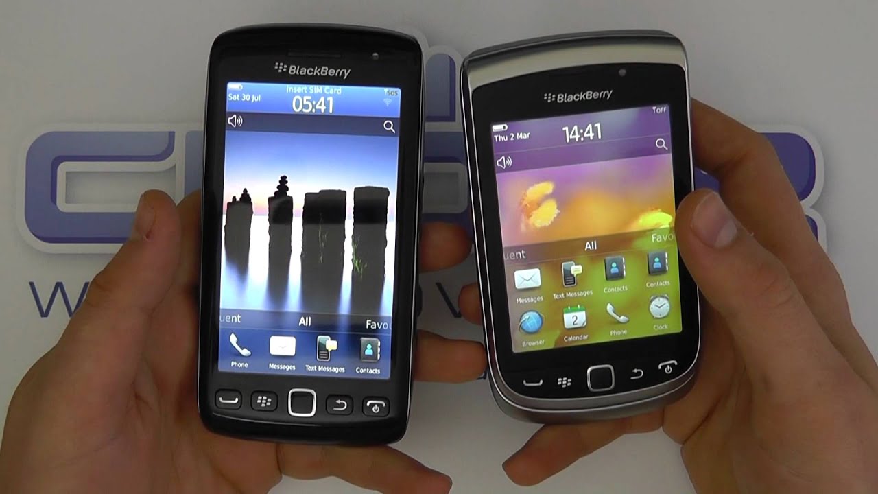 BlackBerry Torch 9810 & 9860 Comparison
