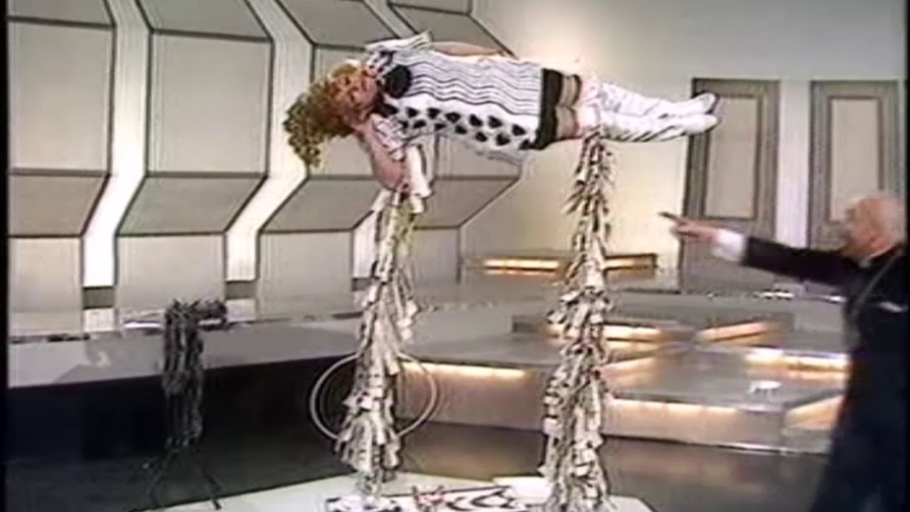 Hans Moretti on the Paul Daniels Show 1979