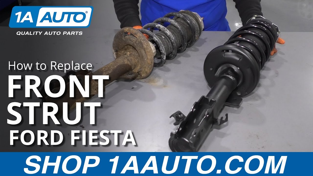 Как заменить передние стойки Ford Fiesta 10-13 годов