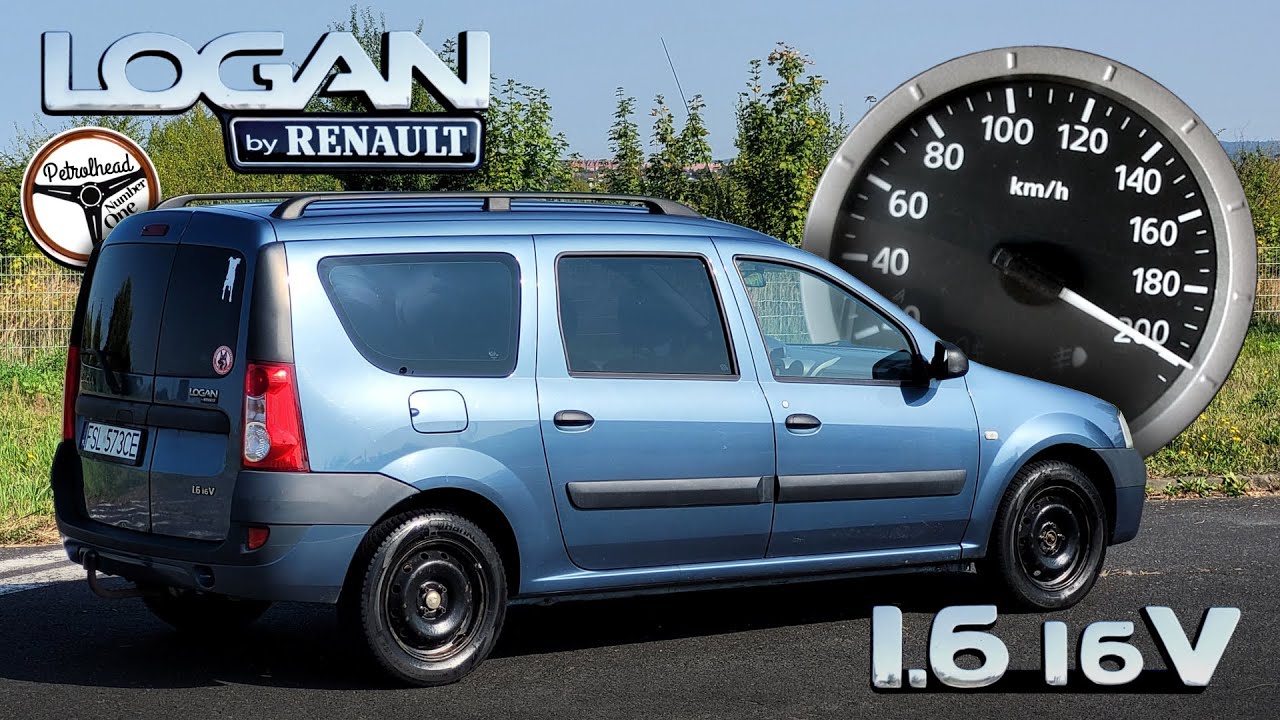 2007 Dacia Logan MCV 1.6 16V (105 KM) | V-MAX, 0-100 km/h, prezentacja i próba autostradowa. | 4K