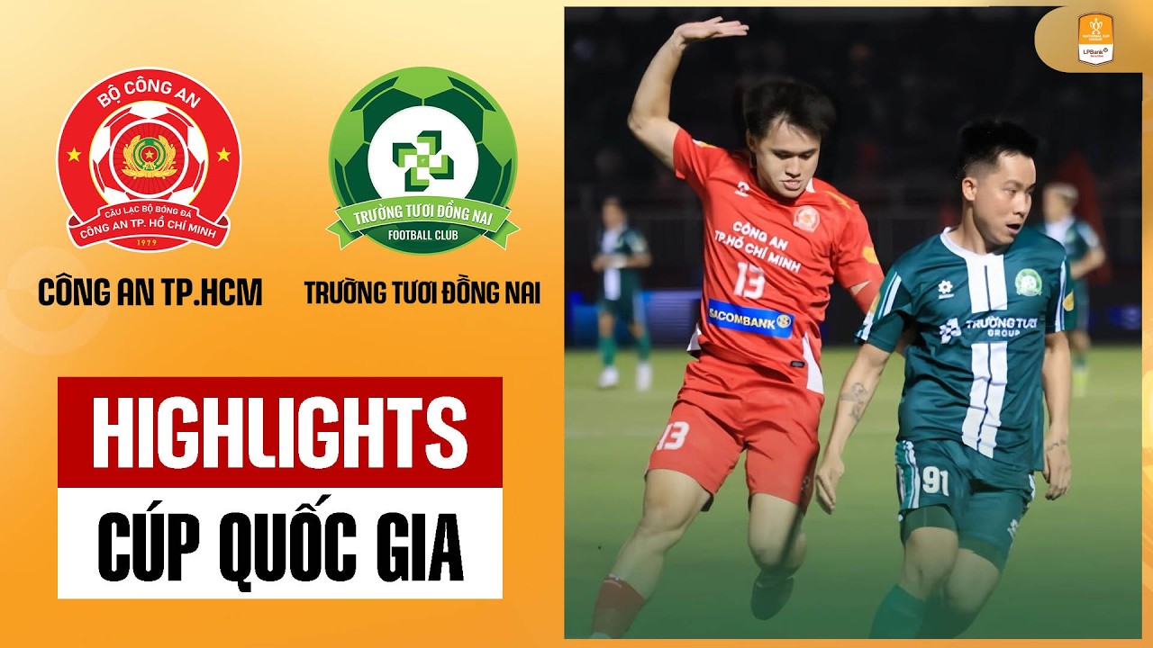 Highlights: Công An TP. HCM - Trường Tươi Đồng Nai | Tiến Linh bắn phá liên tục, thế trận căng thẳng