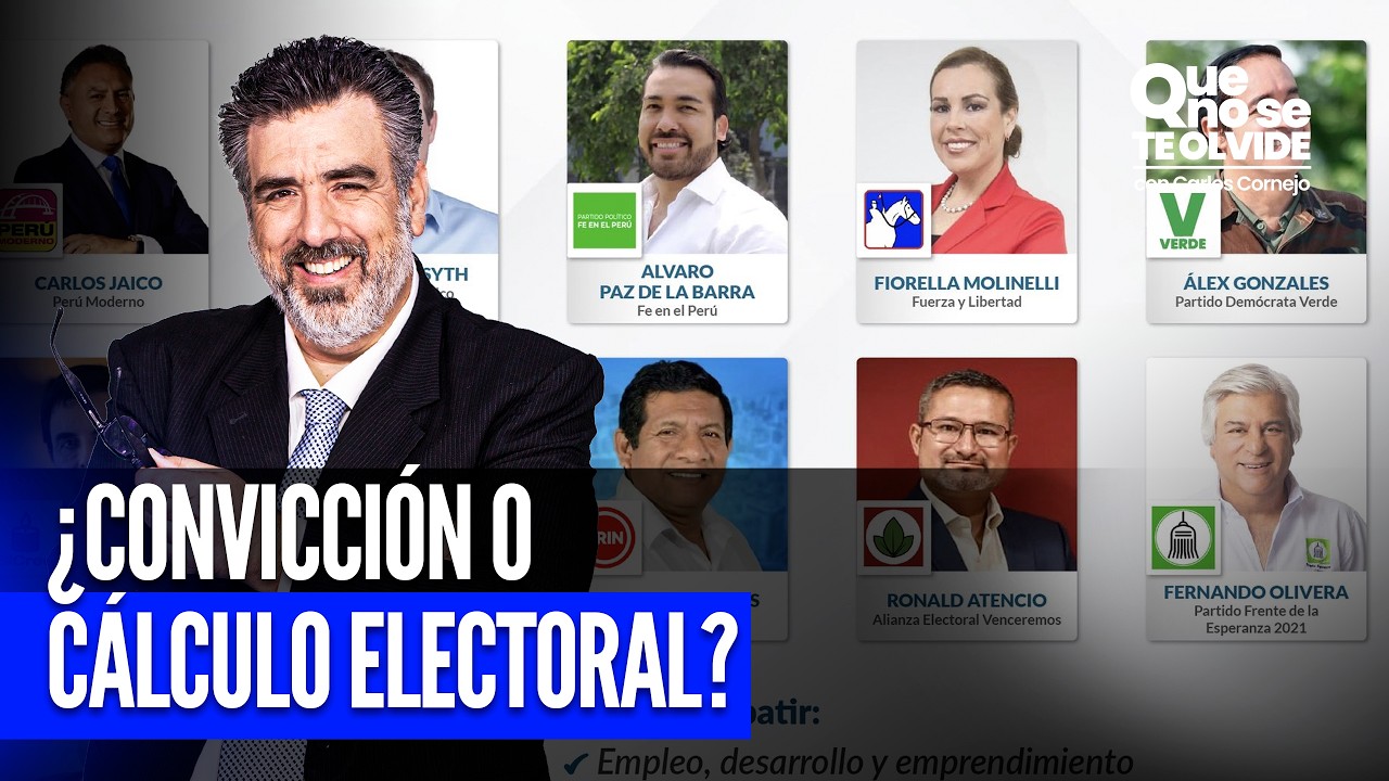QUE NO SE TE OLVIDE CON CARLOS CORNEJO: PROGRAMA DEL 02 DE MARZO