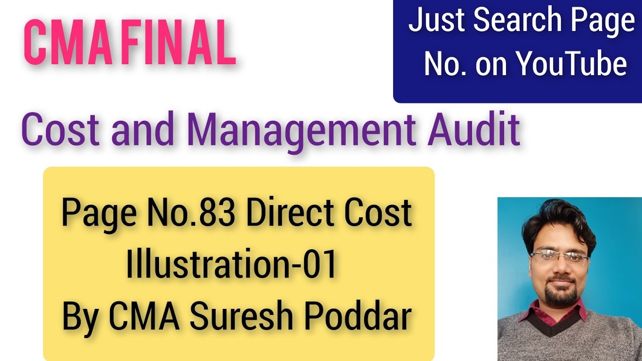 CMA Final Cost Audit | CAS-10 Direct Expenses ILL-1 | Page No.83 Cost Audit