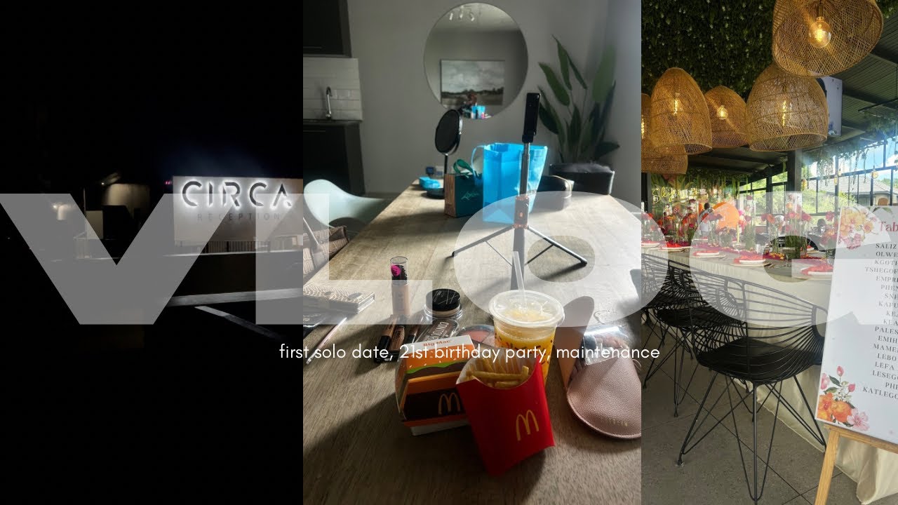 WEEKEND VLOG | a fun weekend in pretoria: spa day, 21st birthday party, shopping haul + more!!!