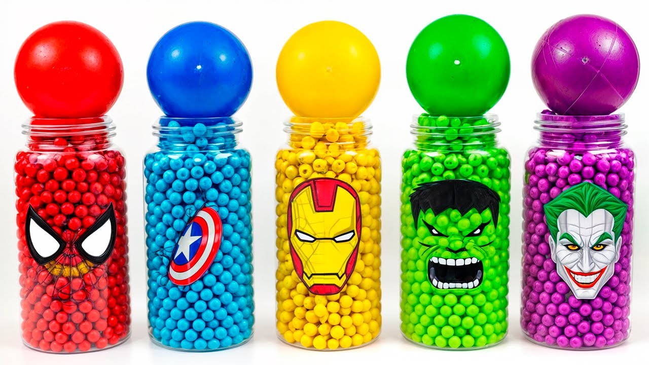 Oddly Satisfying Video How to Make Kinetic Cups Balls Beads  Coca Cola Bottles  ASMR drop