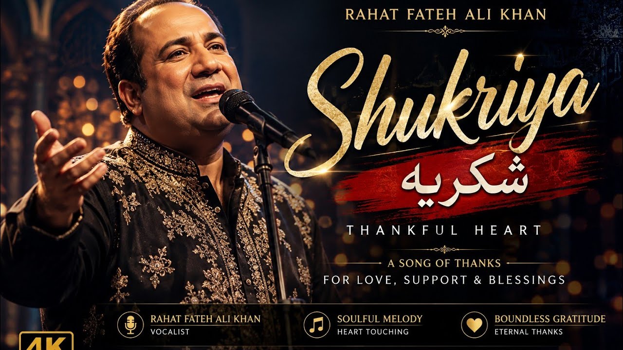 Shukriya ll Rahat Fateh Ali Khan14 August Pakistan Independence Day Special