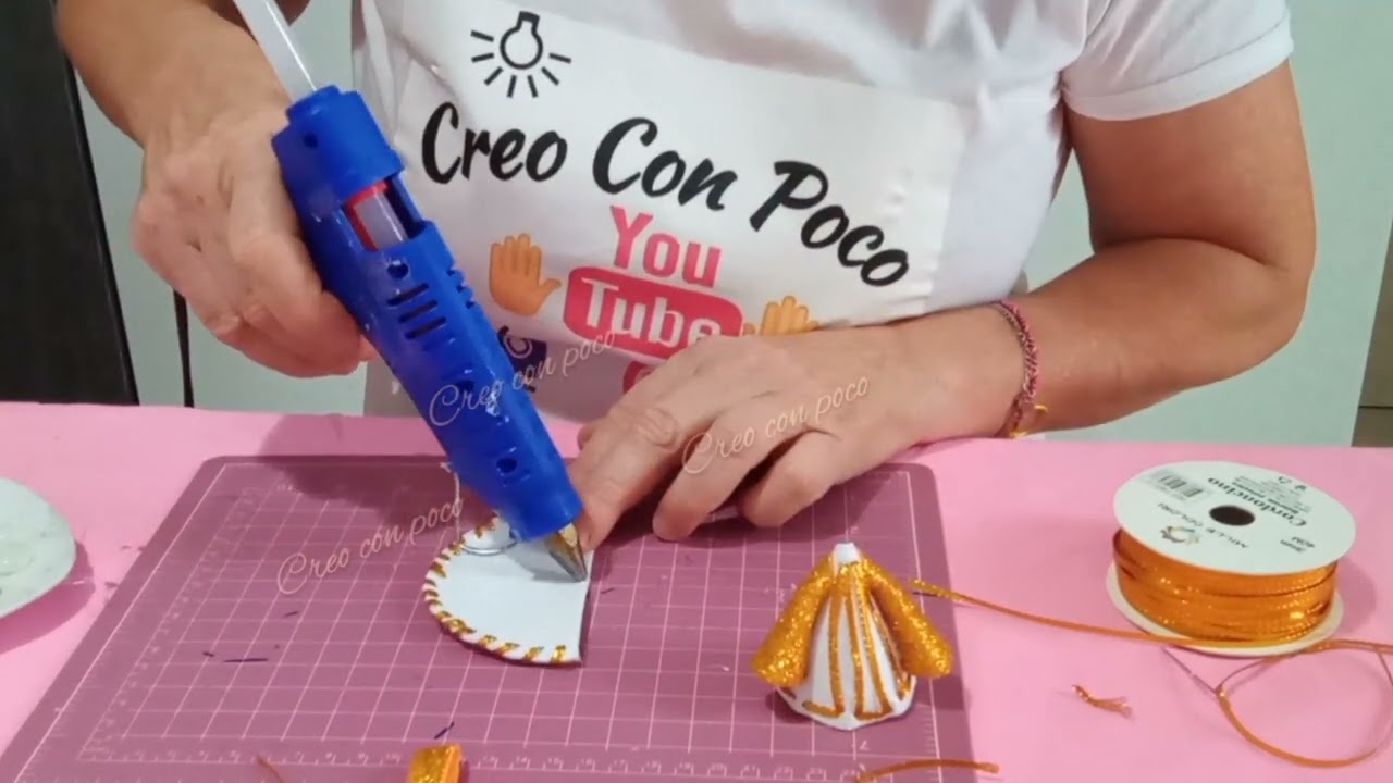ANGELO DECORAZIONE NATALE TUTORIAL FATTO CON POCO E IN POCO TEMPO IN GOMMA EVA,NON CI CREDI❗PROVA❗DY