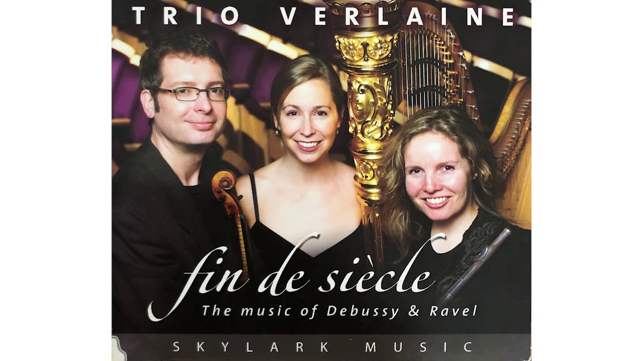 Maurice Ravel, Menuet Antique for flute, viola & harp (arr. by Jocelyn Morlock)