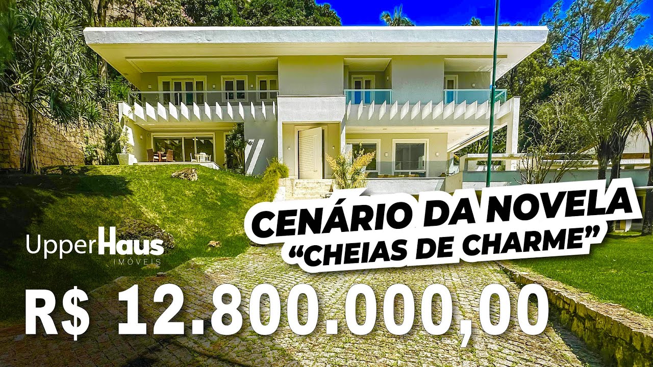 Mansão onde morou a CANTORA IZA e foi cenário de NOVELAS está à venda no Rio e é um ESPETÁCULO!