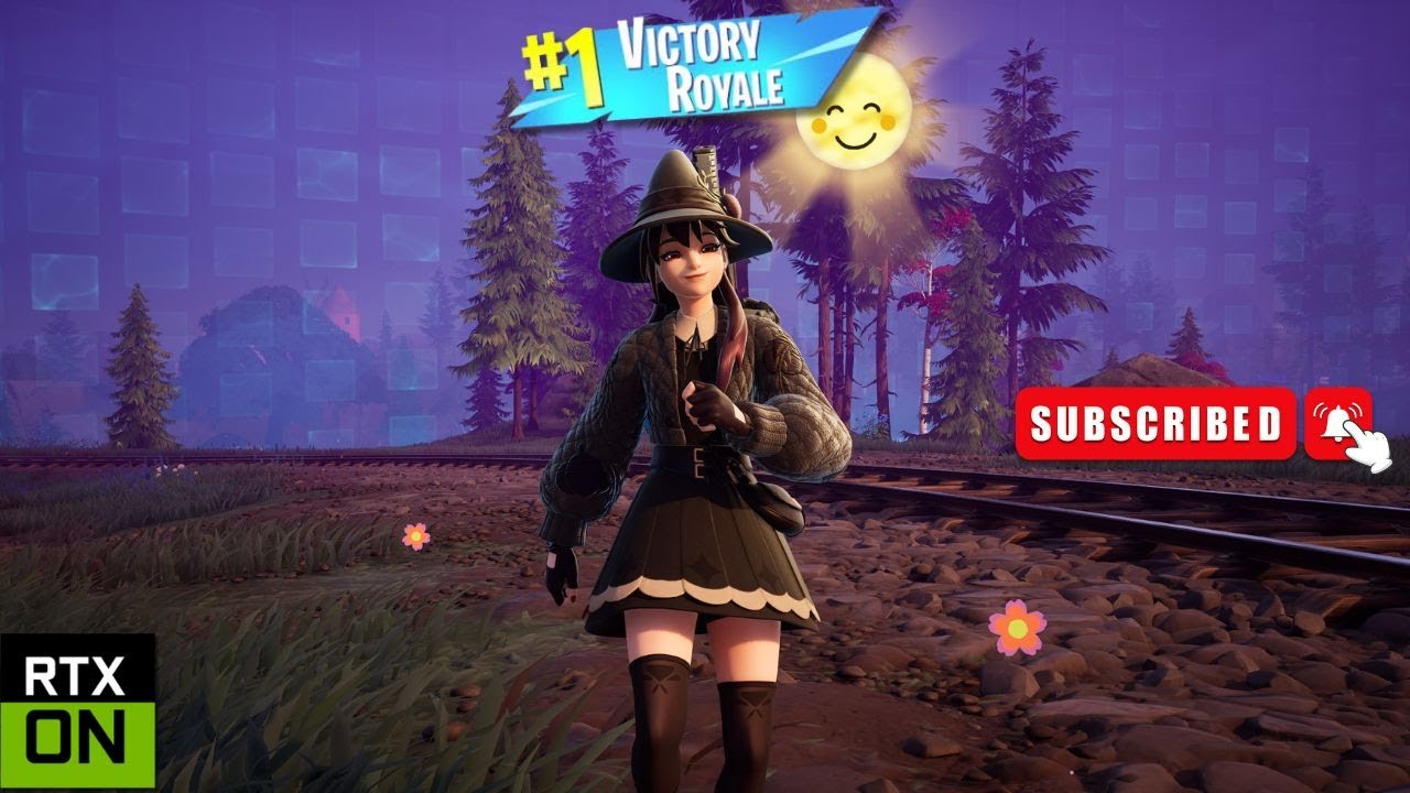 NEW Lexa Hexbringer Skin Fortnite Gameplay (Ray Tracing 1440P) | Chapter 5 Season 4