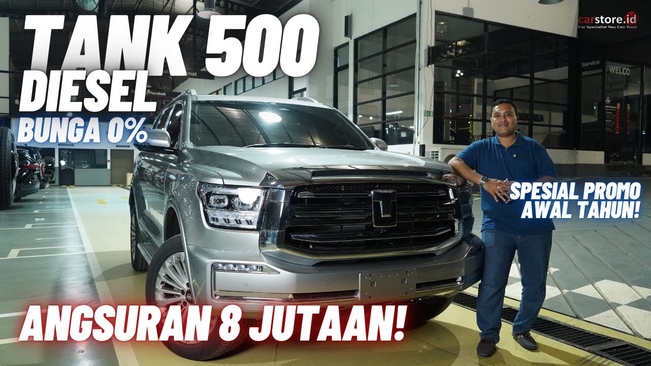 Jauh Lebih Canggih, Ini 5 Keunggulannya⁉️ Review Jujur GWM Tank 500 Diesel 4x4 Terbaru 2026