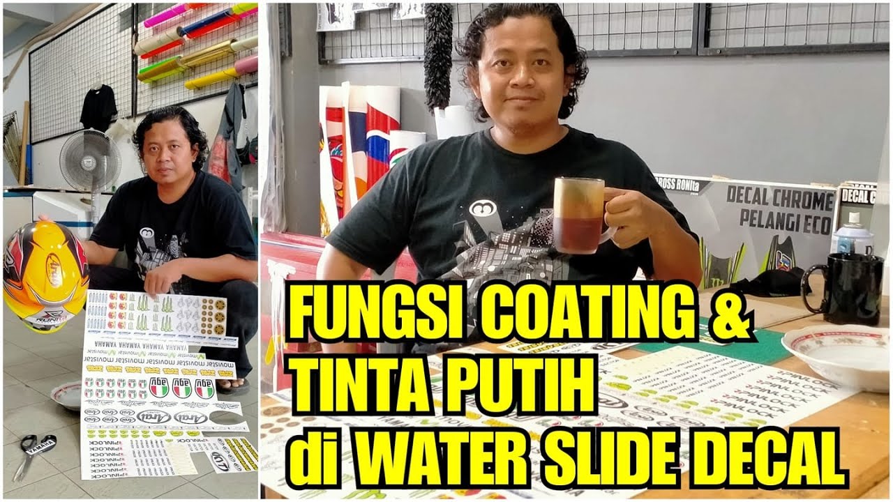 TRIK MEMBUAT WATER SLIDE DECAL LEBIH MUDAH DIPASANG