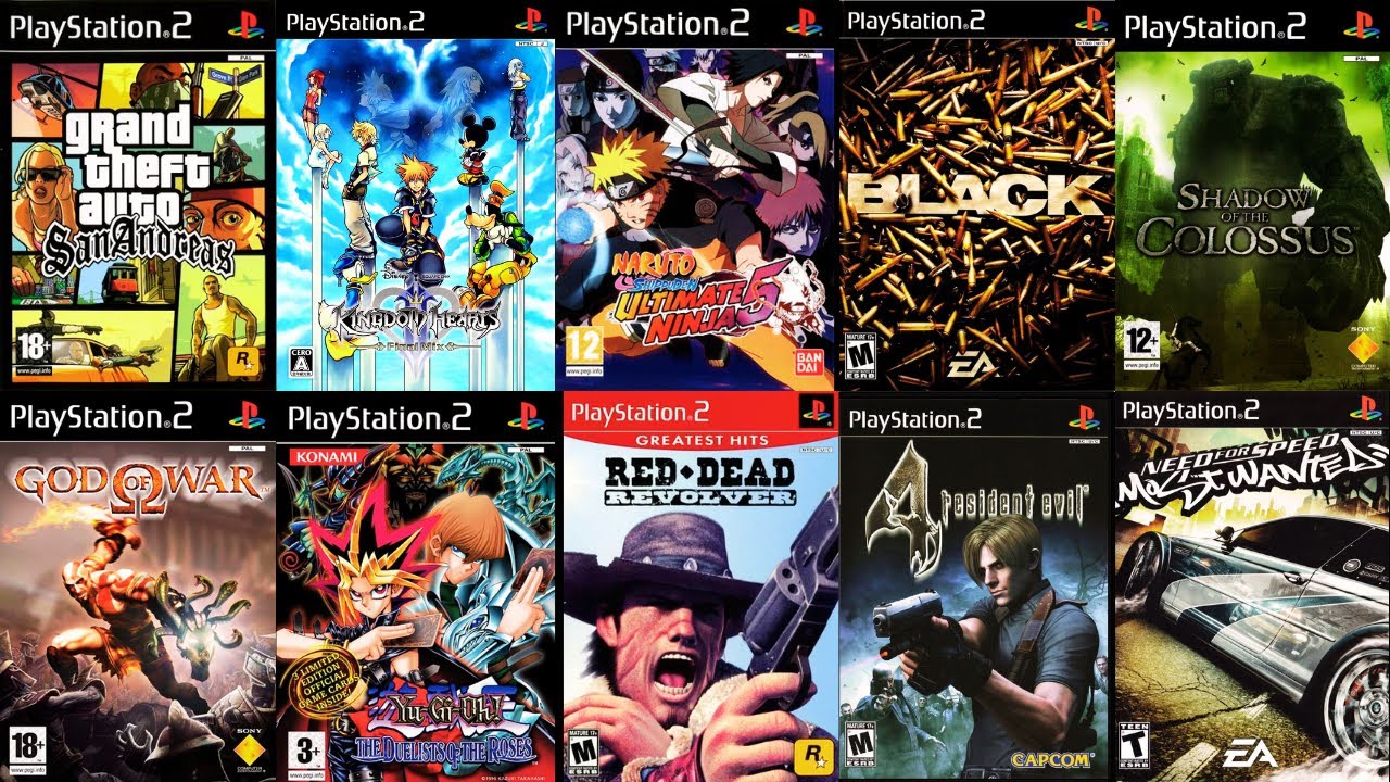 100 of the best Playstation 2 games